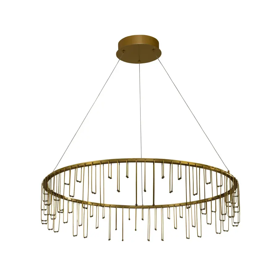 Golden Lighting Lucerna 32" LED Chandelier - Image 1