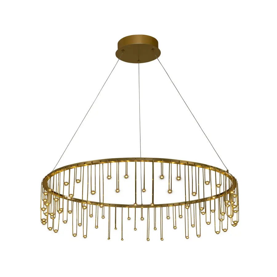 Golden Lighting Lucerna 32" LED Chandelier - Image 2