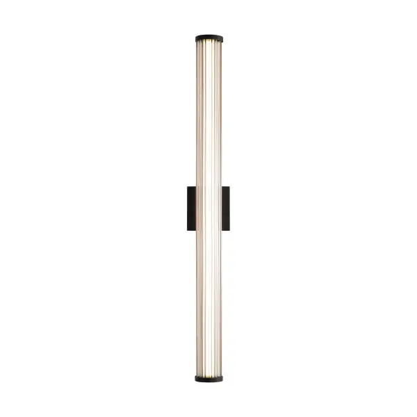 Rodara Integrated LED 36" Outdoor Wall Sconce in Matte Black - Image 1