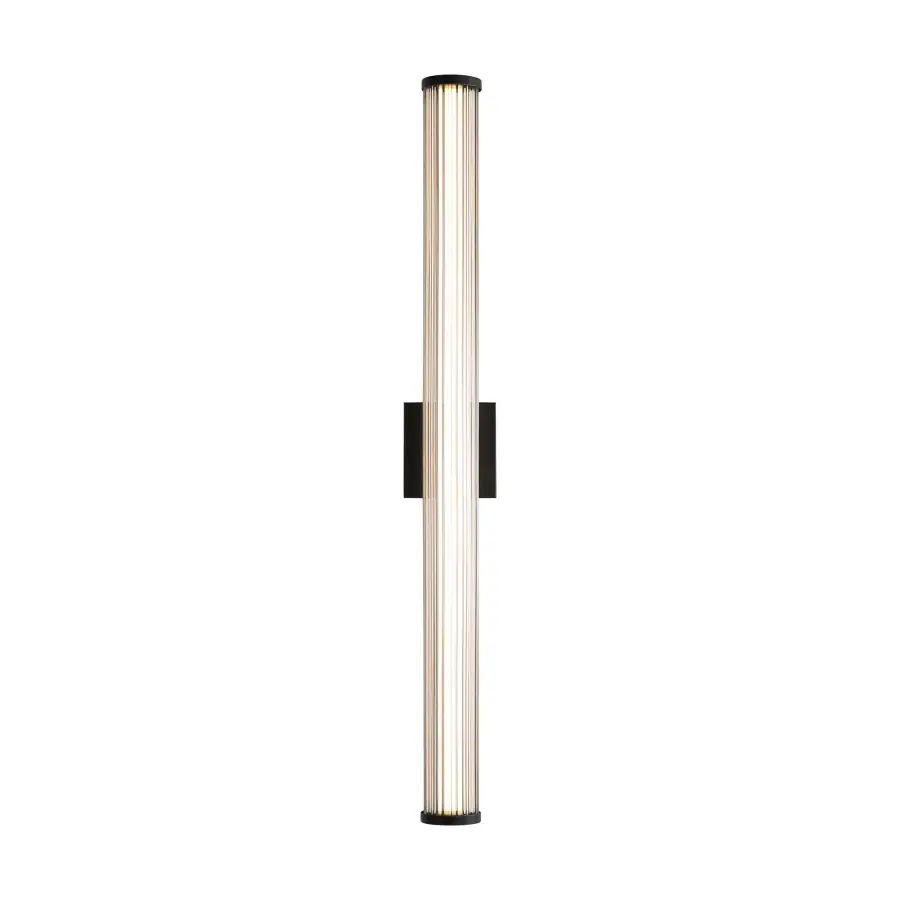 Rodara Integrated LED 36" Outdoor Wall Sconce in Matte Black - Image 1