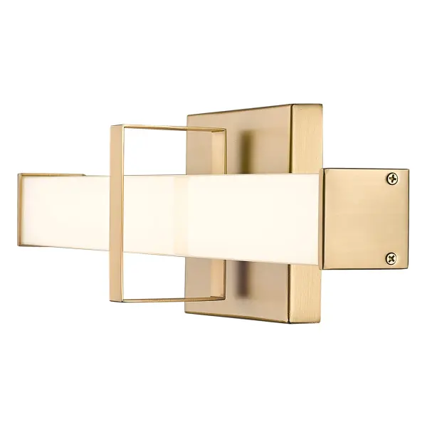Golden Lighting Elon Integrated LED 19" Vanity Light in Brushed Champagne Brass - Image 2