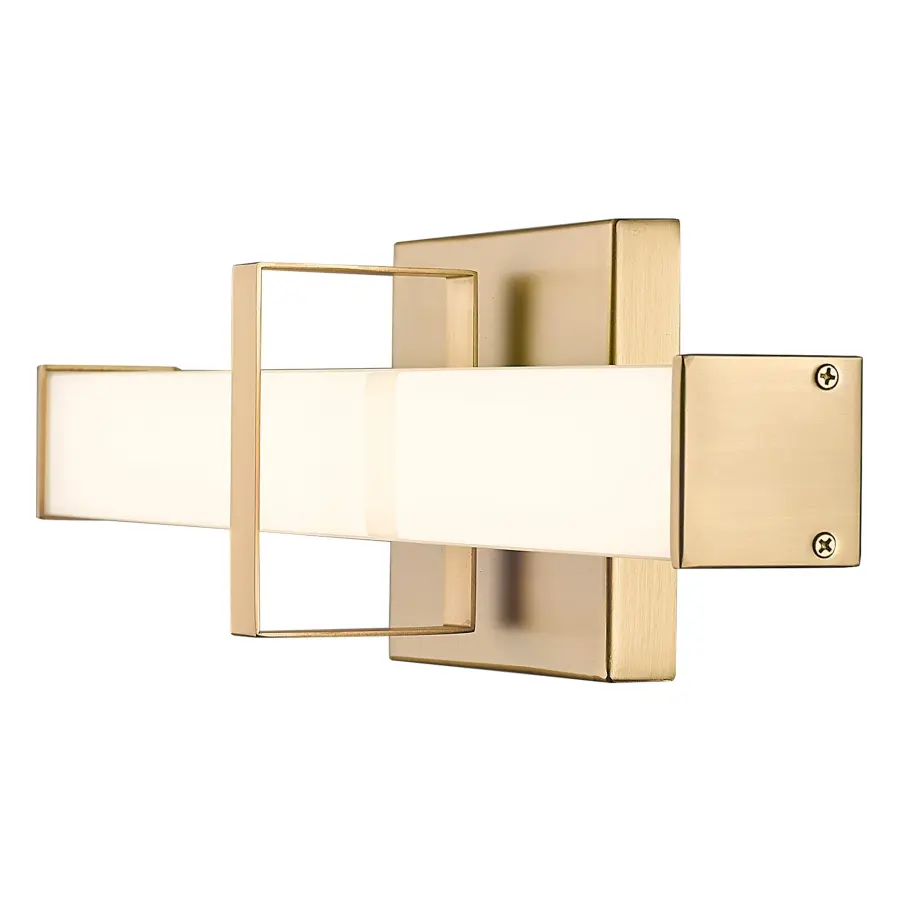 Golden Lighting Elon Integrated LED 19" Vanity Light in Brushed Champagne Brass - Image 2