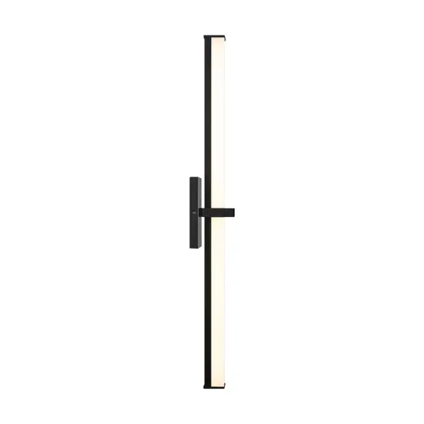 Golden Lighting Elon Integrated LED 30" Vanity Light in Matte Black - Image 3