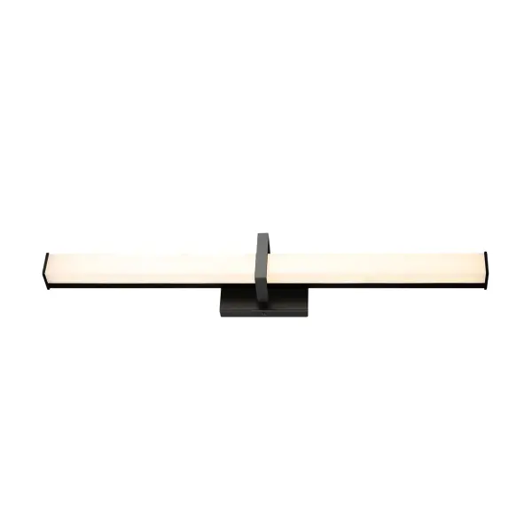 Golden Lighting Elon Integrated LED 30" Vanity Light in Matte Black - Image 4