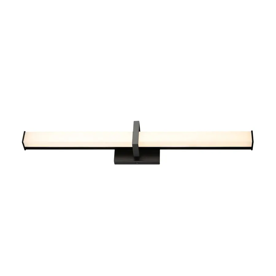 Golden Lighting Elon Integrated LED 30" Vanity Light in Matte Black - Image 4