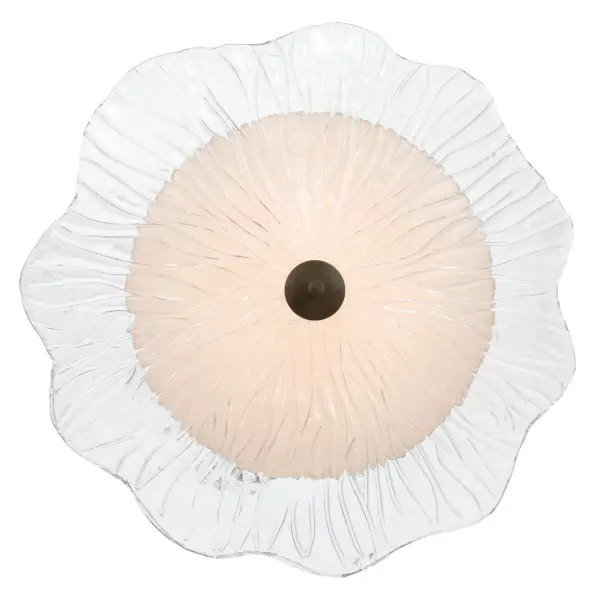 Coral Bloom LED Pendant in Black Slate - Image 5