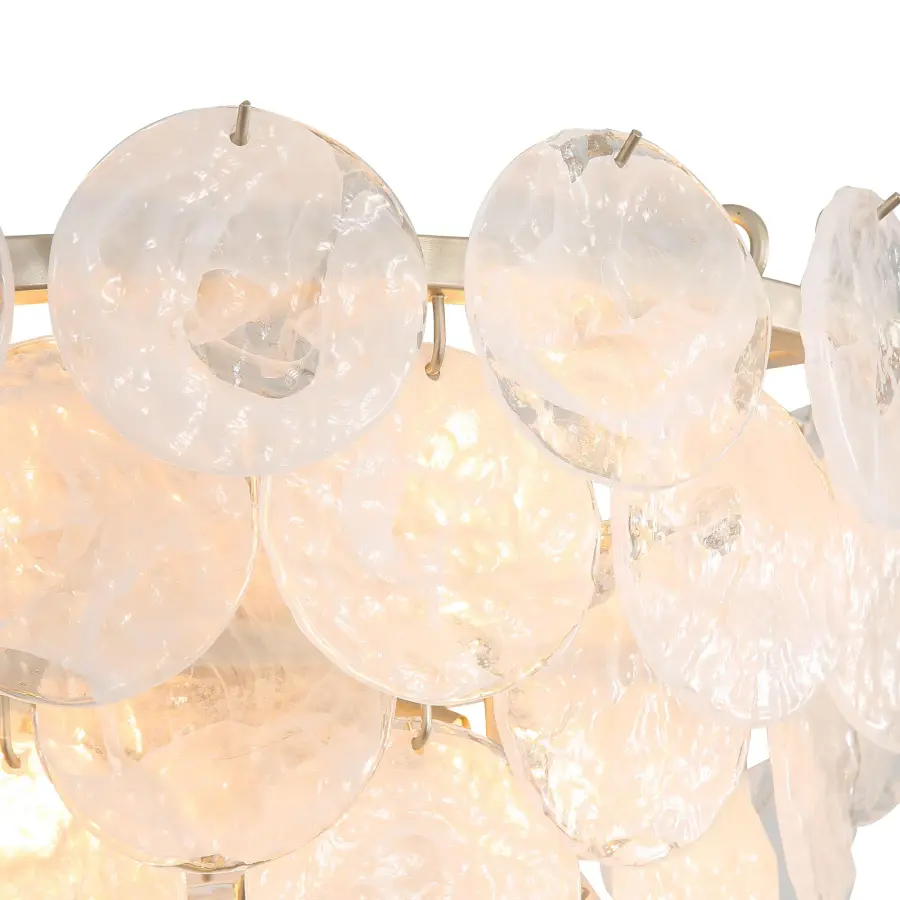 Cascada 8-Light Pendant in Aegean Silver - Image 8