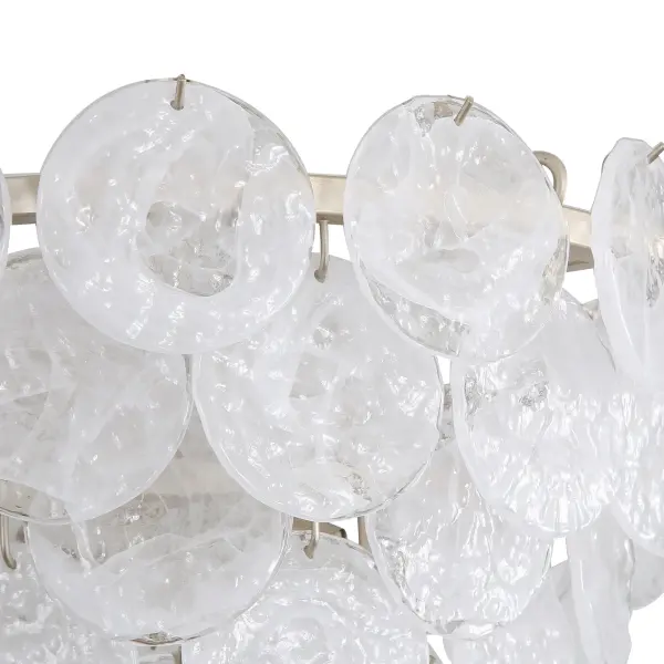 Cascada 8-Light Pendant in Aegean Silver - Image 9