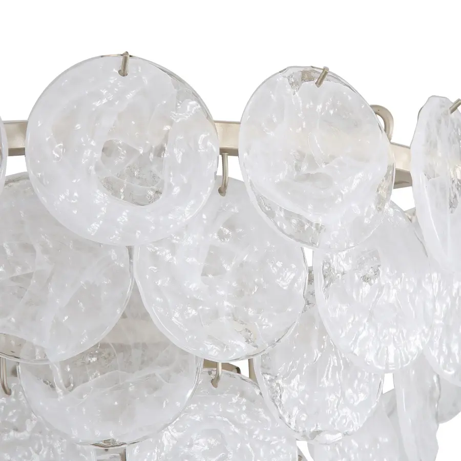Cascada 8-Light Pendant in Aegean Silver - Image 9