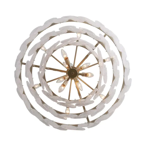 Cascada 13-Light Pendant in Aegean Silver - Image 5