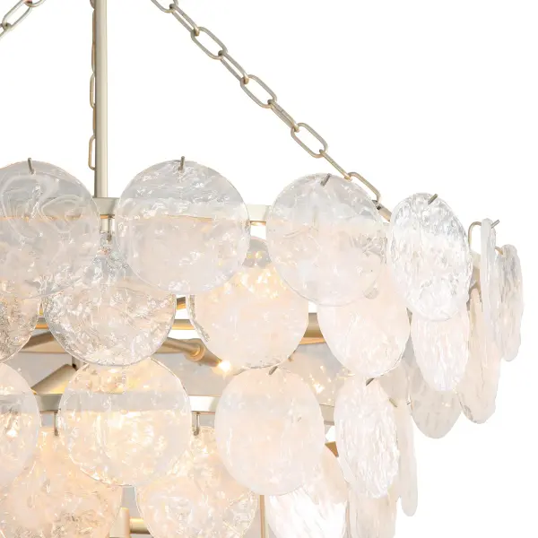 Cascada 13-Light Pendant in Aegean Silver - Image 6