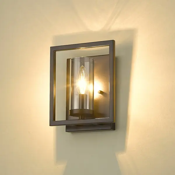 Golden Lighting Marco 1-Light Wall Sconce in Matte Black - Image 4