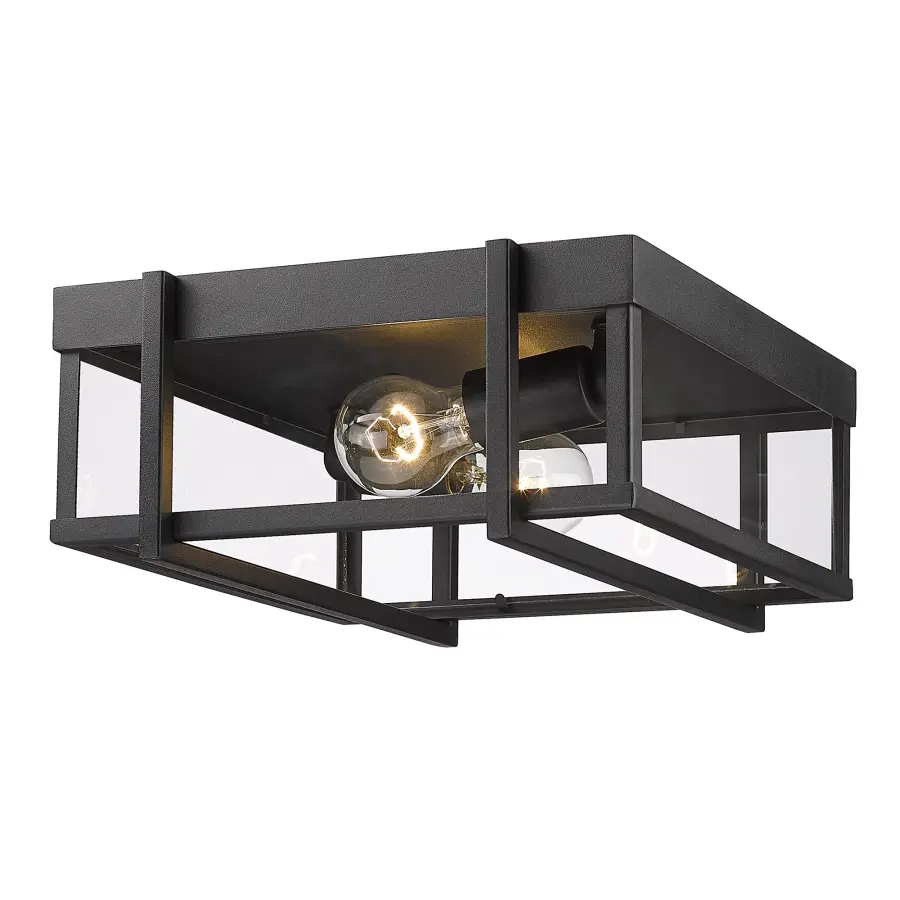 Golden Lighting Tribeca 2-Light Outdoor Ceiling Light - Image 1