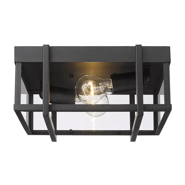 Golden Lighting Tribeca 2-Light Outdoor Ceiling Light - Image 3