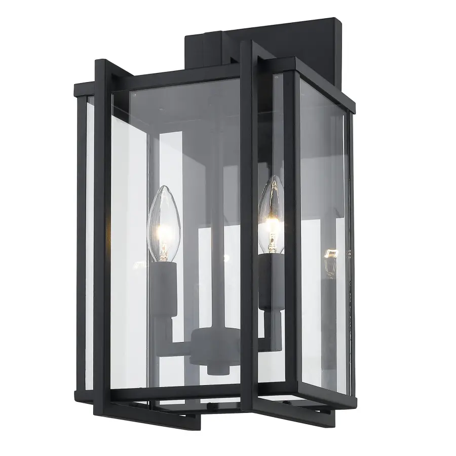 Golden Lighting Tribeca 2-Light Outdoor Wall Sconce - Image 1
