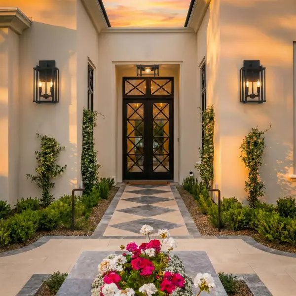 Golden Lighting Tribeca 2-Light Outdoor Wall Sconce - Image 4