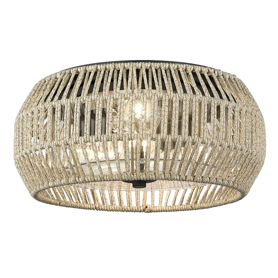 Golden Lighting Seabrooke 2-Light Outdoor Ceiling Light - Image 1