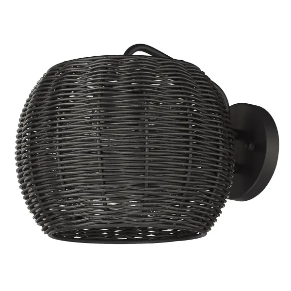 Golden Lighting Vail 1-Light Outdoor Wall Sconce in Natural Black - Image 5