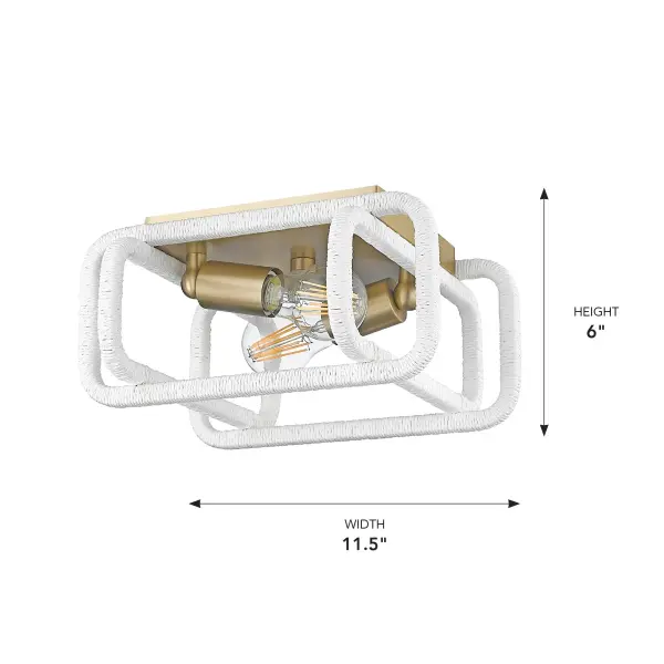 The Flush Mount by Golden Lighting - Image 7