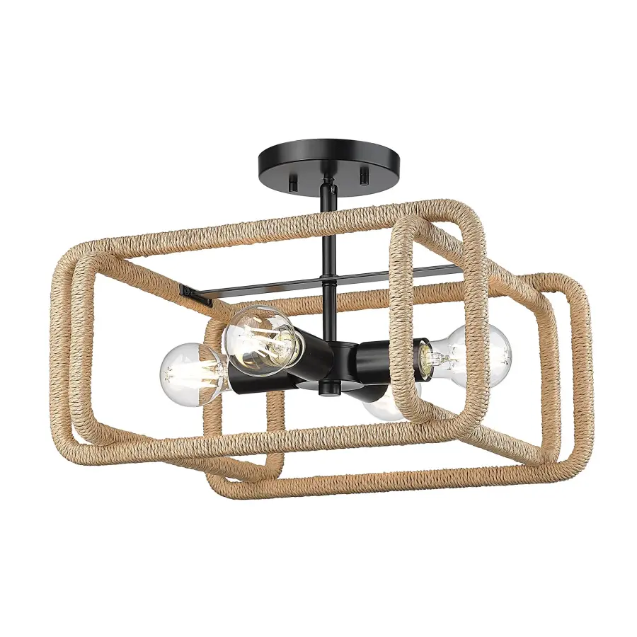 The Semi-Flush Mount by Golden Lighting - Image 1