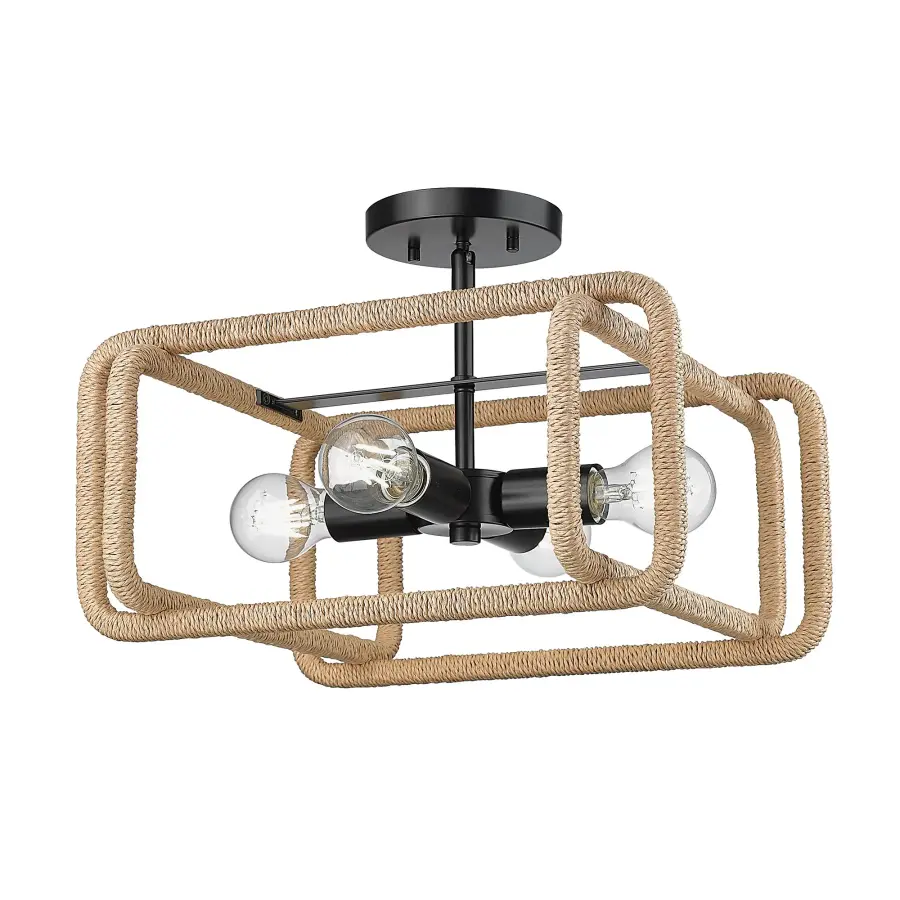 The Semi-Flush Mount by Golden Lighting - Image 4