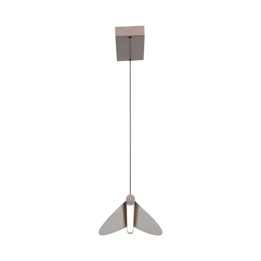 Luma Integrated LED Island Light in Coffee Silver - Image 2