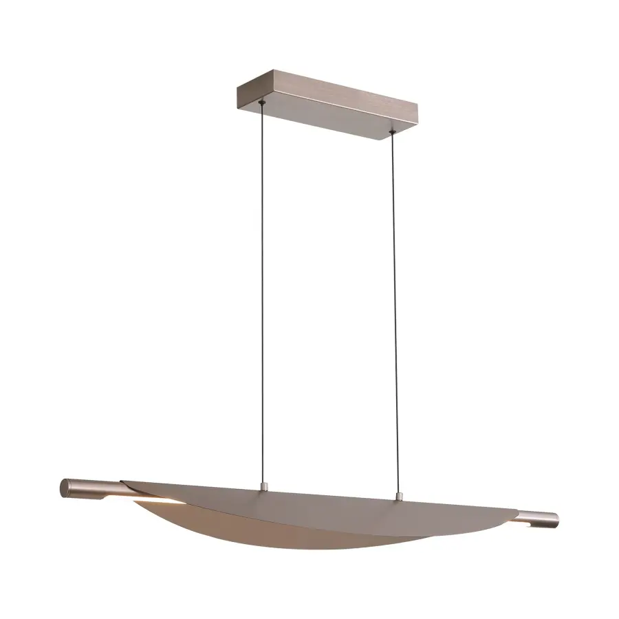 Luma Integrated LED Island Light in Coffee Silver - Image 4