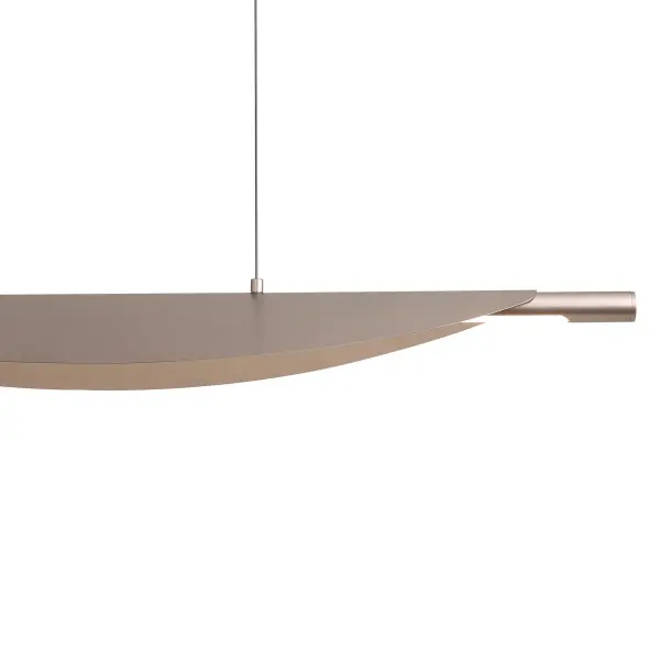 Luma Integrated LED Island Light in Coffee Silver - Image 6