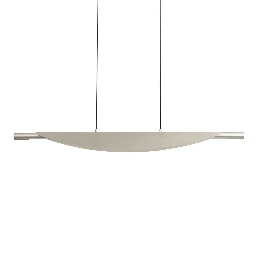 Luma Integrated LED Island Light in Sand Nickel - Image 1