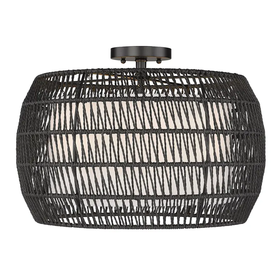 Coastal Elegance Meets Modern Design with Handwoven Rattan Texture - Image 2