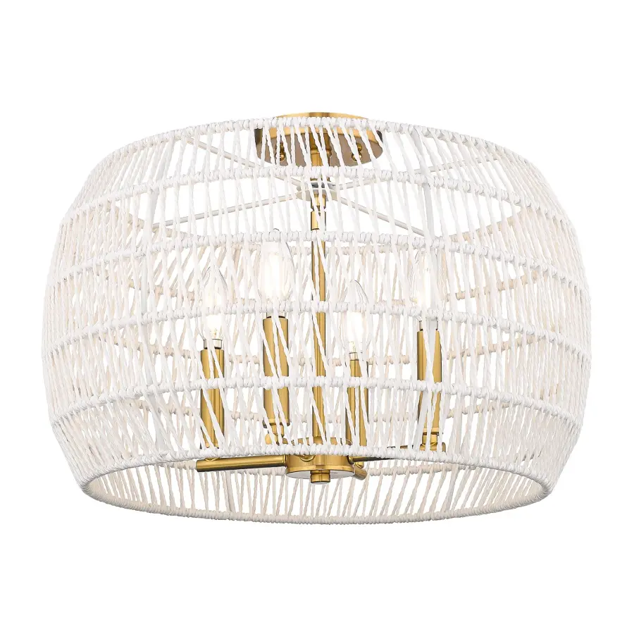 The Semi-Flush Mount by Golden Lighting - Image 1
