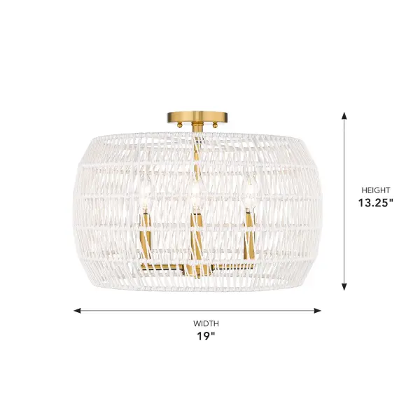 The Semi-Flush Mount by Golden Lighting - Image 9