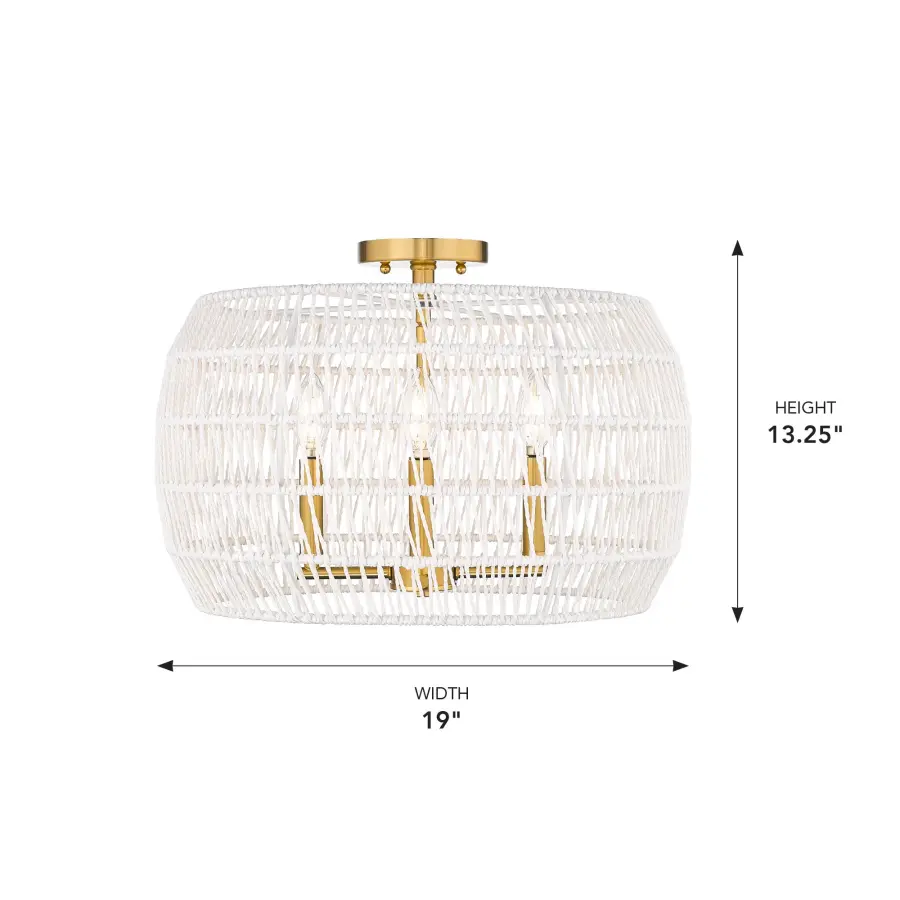 The Semi-Flush Mount by Golden Lighting - Image 9