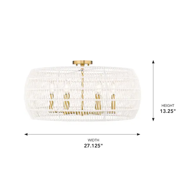 The Semi-Flush Mount by Golden Lighting - Image 9