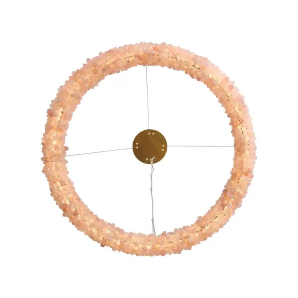 Ziva Corallo Integrated LED Chandelier in Coral - Image 4