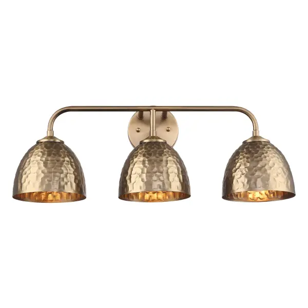 Golden Lighting Shepard 3-Light Vanity in Modern Brass - Image 3
