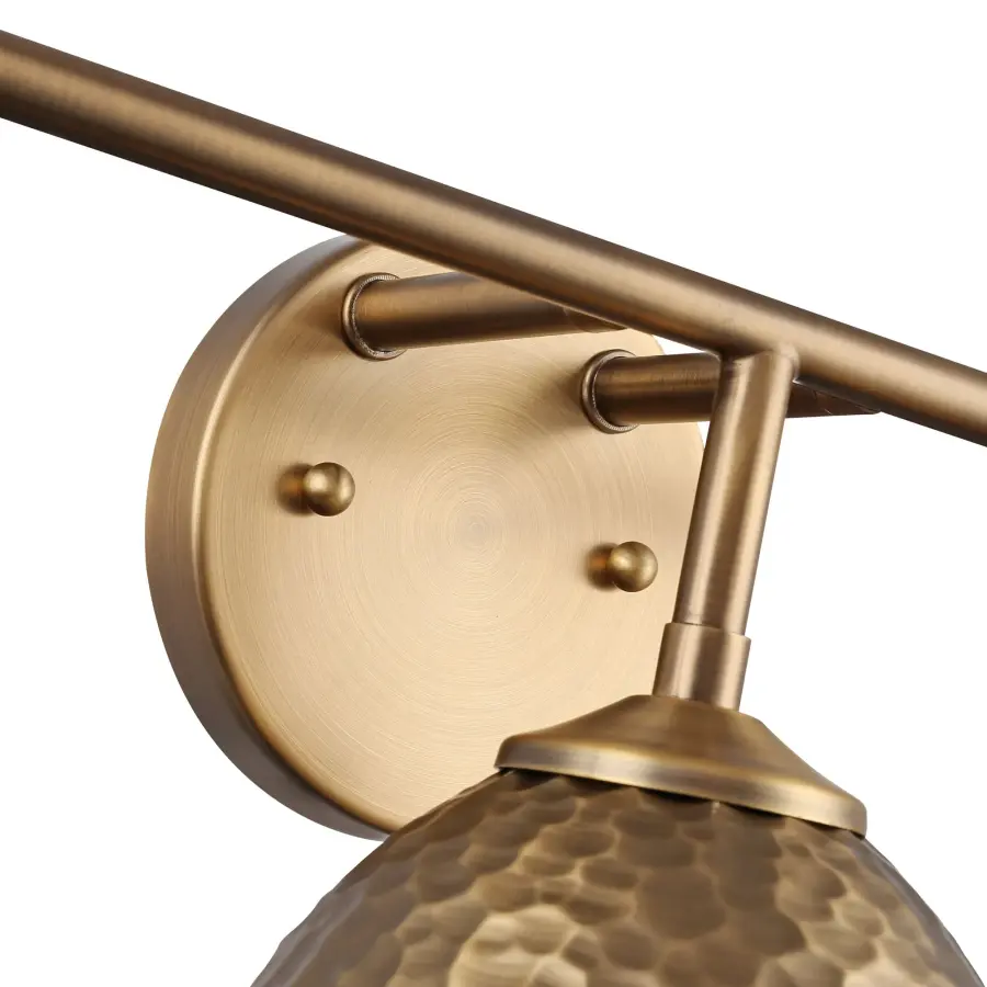 Golden Lighting Shepard 3-Light Vanity in Modern Brass - Image 4