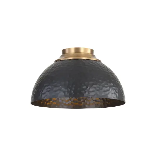 Golden Lighting Shepard 3-Light Flush Mount - Image 1