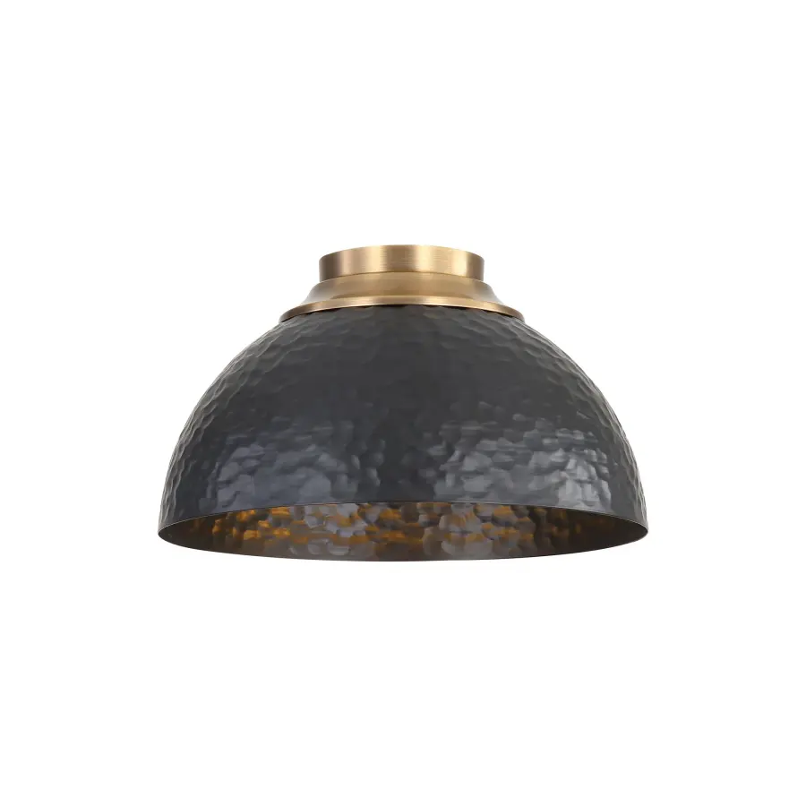 Golden Lighting Shepard 3-Light Flush Mount - Image 1