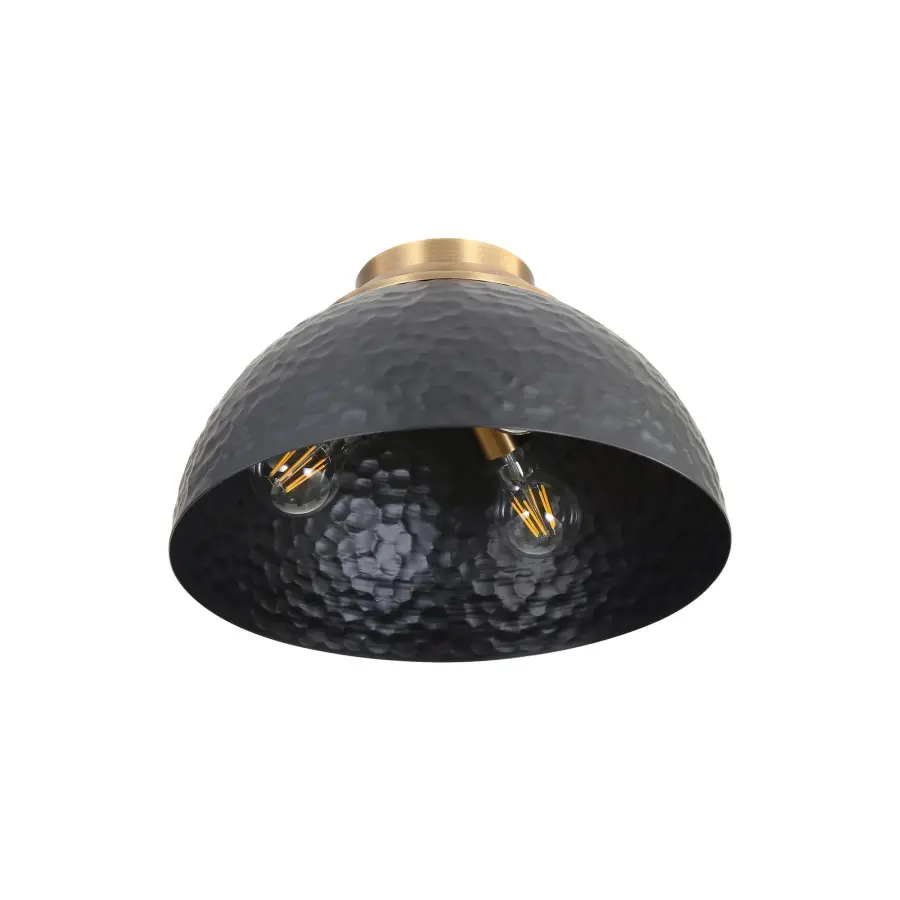 Golden Lighting Shepard 3-Light Flush Mount - Image 4