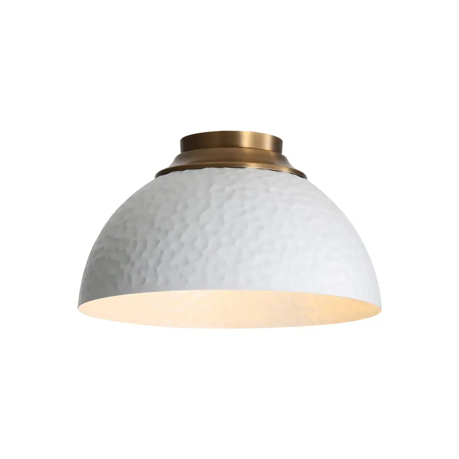 Golden Lighting Shepard 3-Light Flush Mount - Image 1