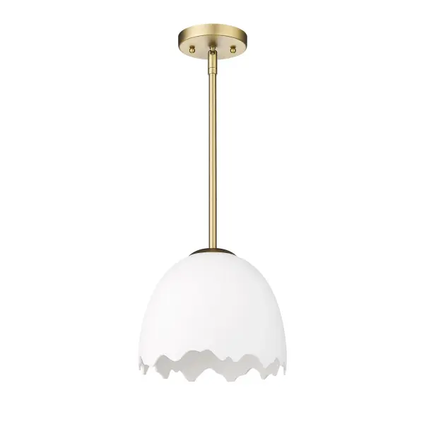 Brinkley One Light Pendant in Brushed Champagne Brass - Image 3