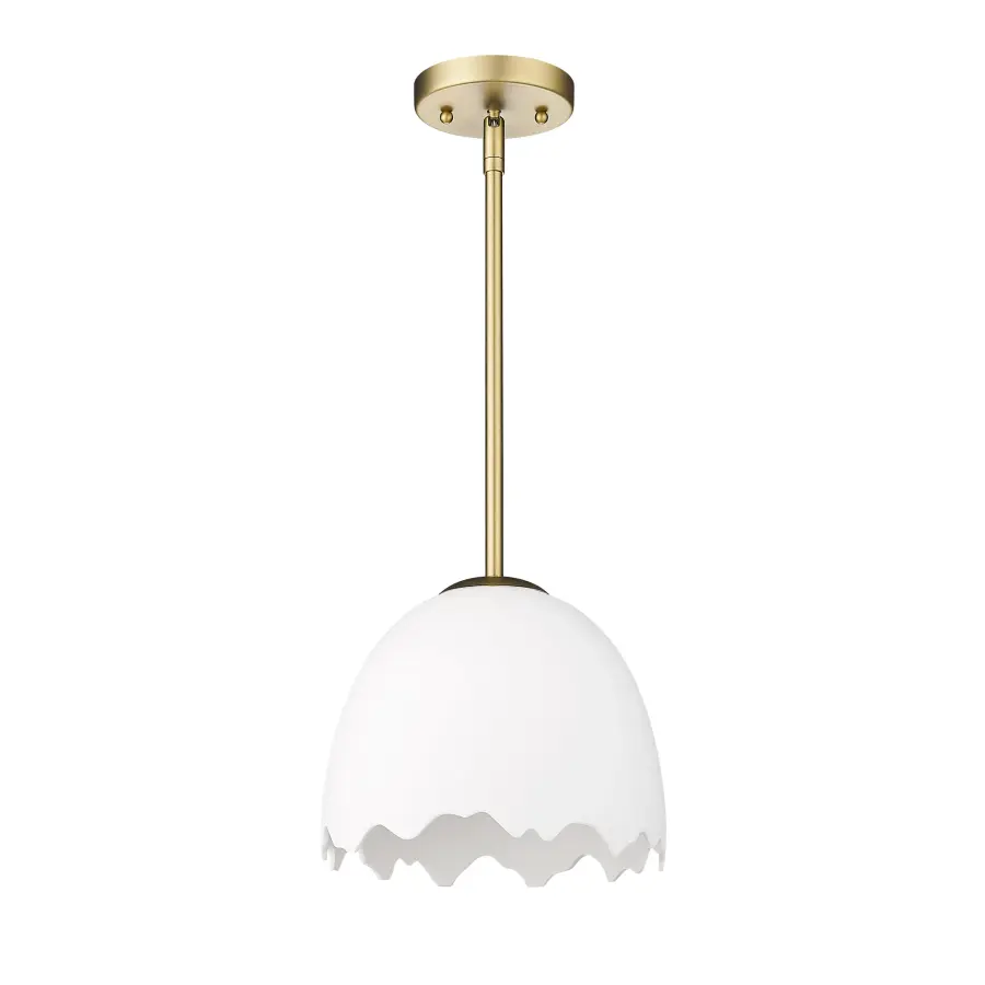 Brinkley One Light Pendant in Brushed Champagne Brass - Image 3