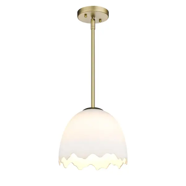 Brinkley One Light Pendant in Brushed Champagne Brass - Image 5