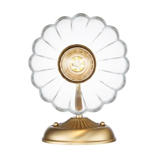 Golden Lighting Audra 1-Light Wall Sconce in Brushed Champagne Brass - Image 4