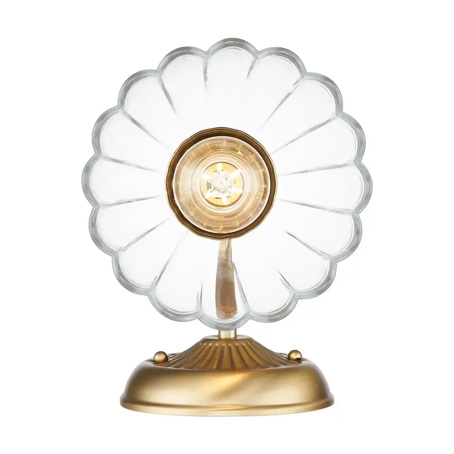 Golden Lighting Audra 1-Light Wall Sconce in Brushed Champagne Brass - Image 4