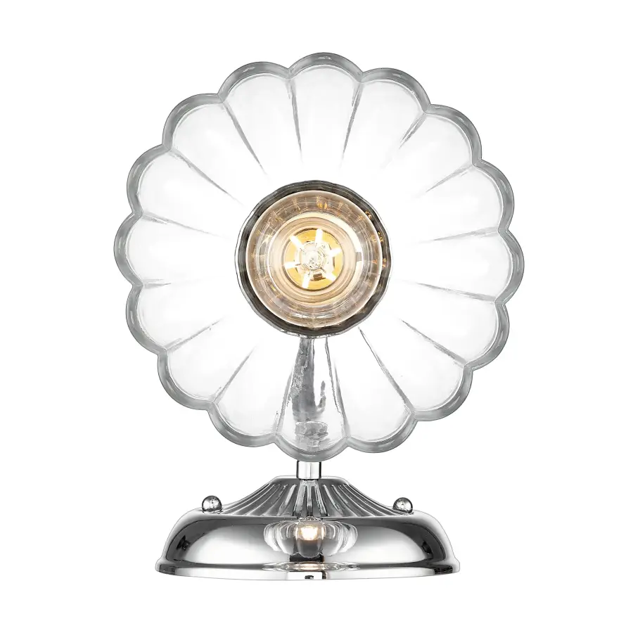Golden Lighting Audra 1-Light Wall Sconce in Chrome - Image 4