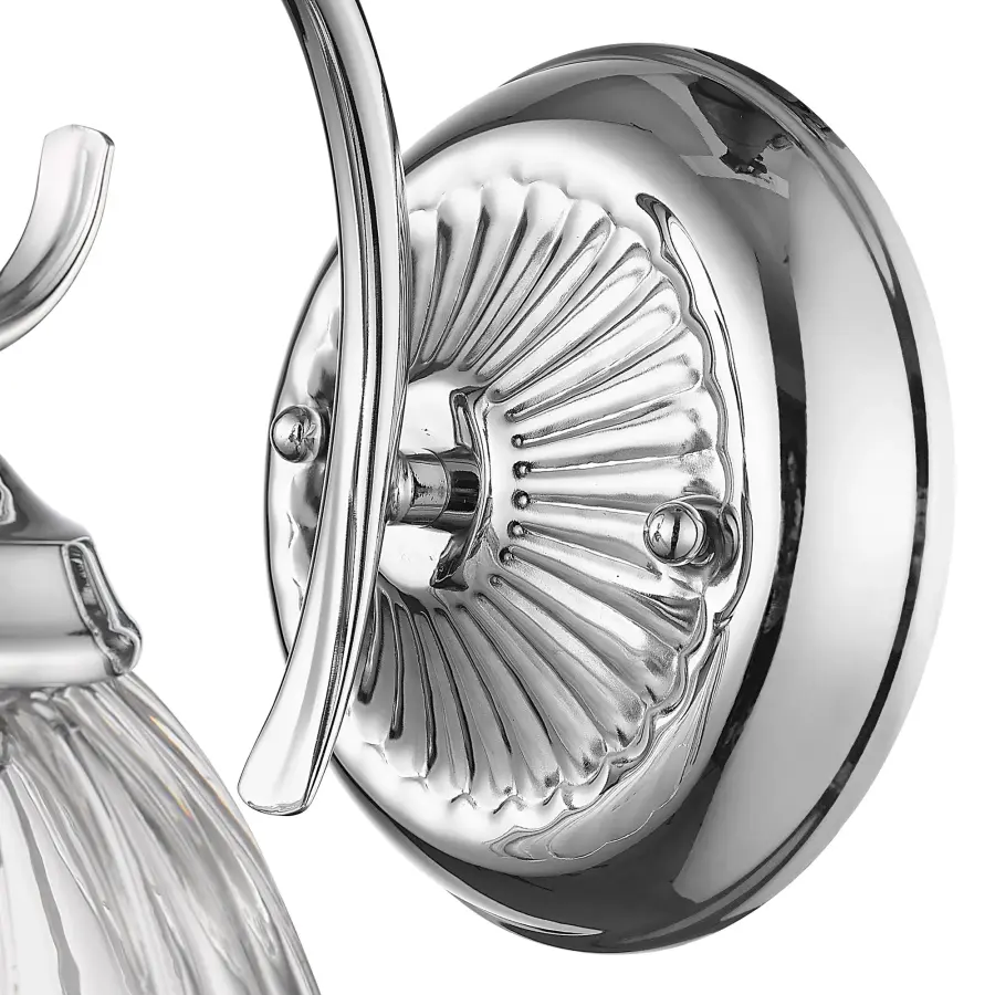 Golden Lighting Audra 1-Light Wall Sconce in Chrome - Image 5