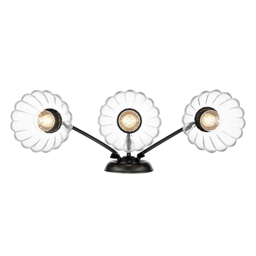Golden Lighting Audra 3-Light Vanity in Matte Black - Image 5