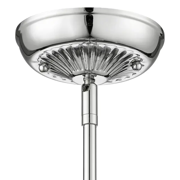 Golden Lighting Audra 1-Light Pendant in Chrome - Image 5